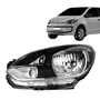 Farol Esquerdo Manual Elétrico Friso Cinza Volkswagen Up 2014 2015 2016 Novo