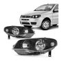Farol Fiat Palio Sapao 2004 A 2007 Todo Negro Direito Novo
