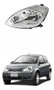 Farol Ford Ka 2008 Até 2014 Máscara Cromada Lado Esquerdo