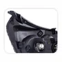 Farol Gm Agile Montana 2009 2010 2011 2012 2013 Mascara Cromada Lado Esquerdo Motorista