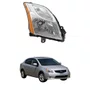 Farol Nissan Sentra 2010 2011 2012 2013 Cromado Lado Direito