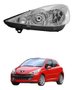 Farol Peugeot 207 2007 Até 2015 Máscara Cromada Esquerdo  Novo