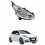 Farol Peugeot 208 2012 2013 2014 2015 2016 Cromado Sem Led Direito