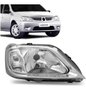 Farol Renault Logan 2007/10 Cromado Direito  Novo