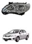 Farol Toyota Corolla 2012 2013 2014 Cromado Esquerdo