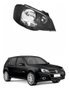 Farol Vw Golf 2008 Até 2013 Máscara Negra Lado Direito