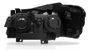 Farol Vw Golf 2008 Até 2013 Máscara Negra Lado Direito