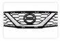 Grade Radiador Nissan March 2015 Até 2020 Com Friso Cromado Novo
