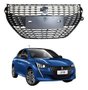 Grade Radiador Peugeot 208 2021 2022 2023 Detalhes Cromado Novo