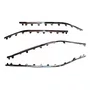 Kit 4 Peças Frisos Grade Radiador Fiat Toro 2021 A 2023