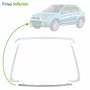 Kit Jogo 04 Peças Friso Grade Mitsubishi Asx 2010 2011 2012