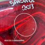 Lanterna Tampa Traseira Esquerda Vw Spacefox 2011 A 2014 Original Usado