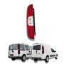 Lanterna Traseira Esquerda Bicolor 3 Furos Fiat Doblo Fiorino 2009 2010 2011 2012 2013 2014 2015 2016 2017 2018 2019 2020 2021 2022 2023 2024 2025 Novo