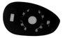 Lente Retrovisor Fiat Punto Linea 2007 Até 2015 Lado Direito