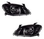 Par Farol Gm Celta Prisma 2012 2013 2014 Mascara Negra