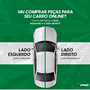 Parabarro Dianteiro Vw Polo Virtus 2023 2024 Lado Esquerdo Original Usado