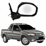 Retrovisor Fiat Strada Adventure Locker 2012 2013 2014 Elétrico Com Pisca Direito