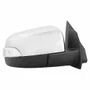 Retrovisor Ford Ranger 2012 Até 2017 Elétrico Cromado Com Pisca Foldway Luz de Solo Lado Direito Passageiro