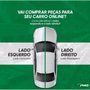 Retrovisor Manual Esquerdo Fiat Argo Cronos 2017 A 2021 Original Usado